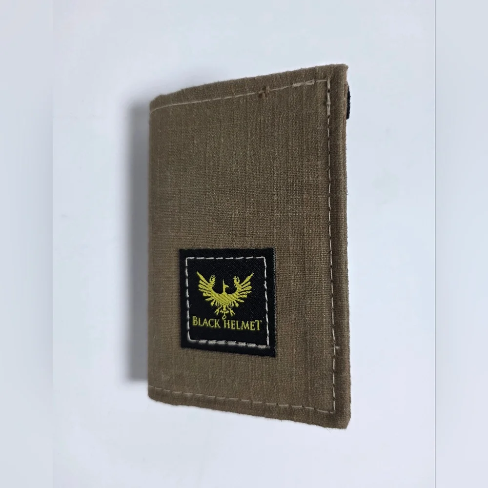 Black Helmet Trifold Bunker Gear Wallet